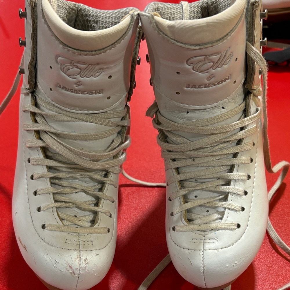 JACKSON White Kids Ice Skates